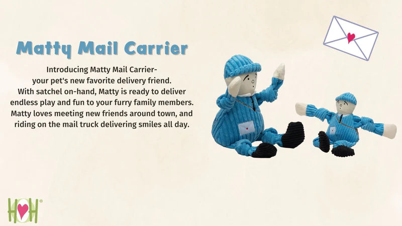 HuggleHounds - Matty Mail Carrier Knottie