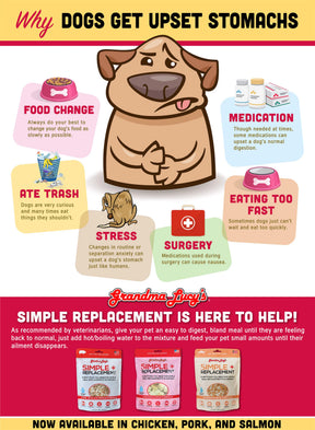 Grandma Lucy's - Dog Treats Chicken & Rice Simple Replacement