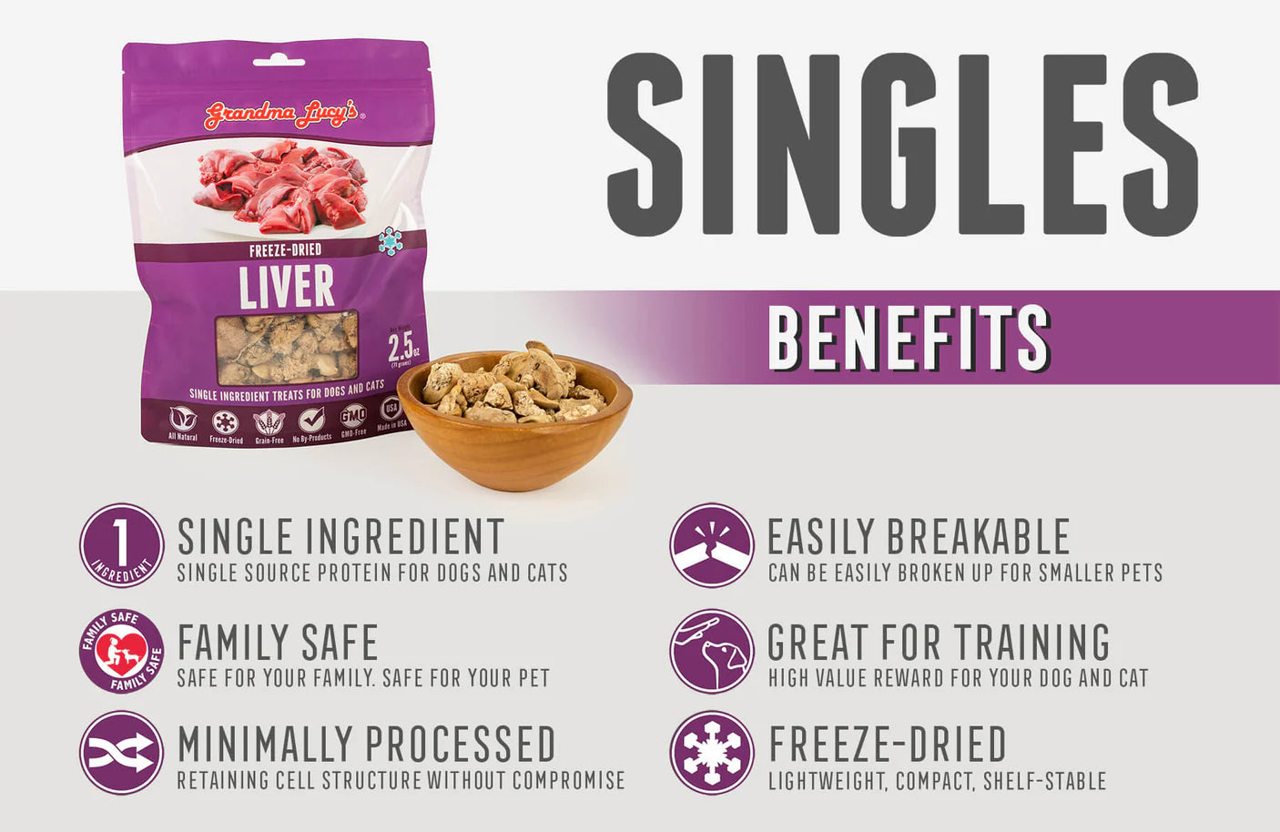 Grandma Lucy's - Liver Singles