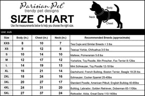 Parisian Pet - Dog Dress Houndstooth Ruffles