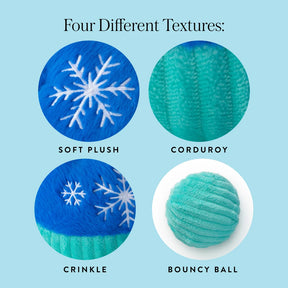 The Foggy Dog - Dog Toy Snow Much Fun Mittens & Hat
