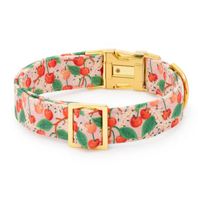 The Foggy Dog - Dog Collar Rifle Paper Co. X TFD Cherry Blossom