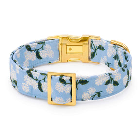 The Foggy Dog - Dog Collar Rifle Paper Co. X TFD Hydrangea Spring