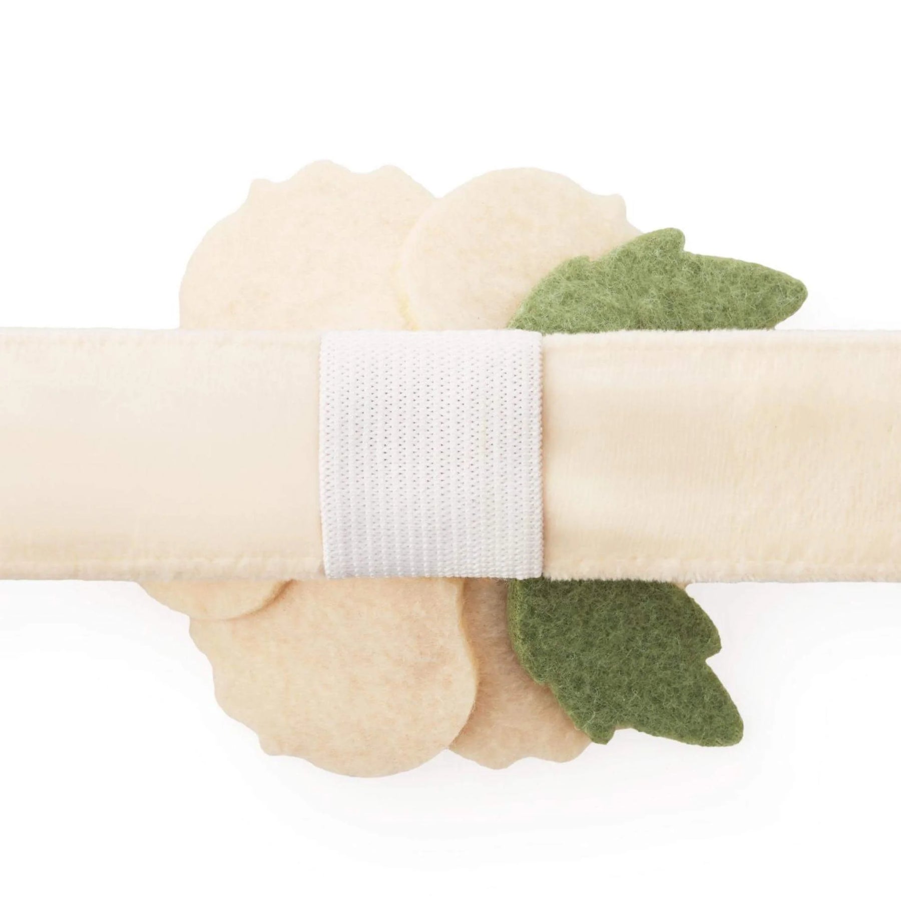 Foggy Dog - Dog Collar Flower Ivory Peony