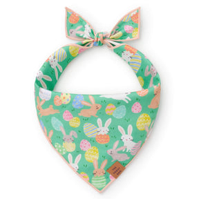 Foggy Dog - Bandana Dog Hoppy Easter Reversible