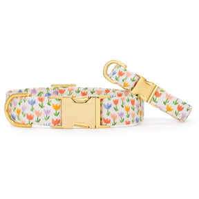Foggy Dog - Dog Collar Tulip Garden