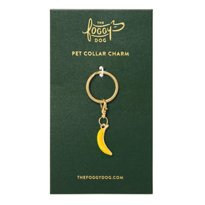 The Foggy Dog - Collar Charm Banana
