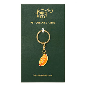 The Foggy Dog - Collar Charm Hot Dog