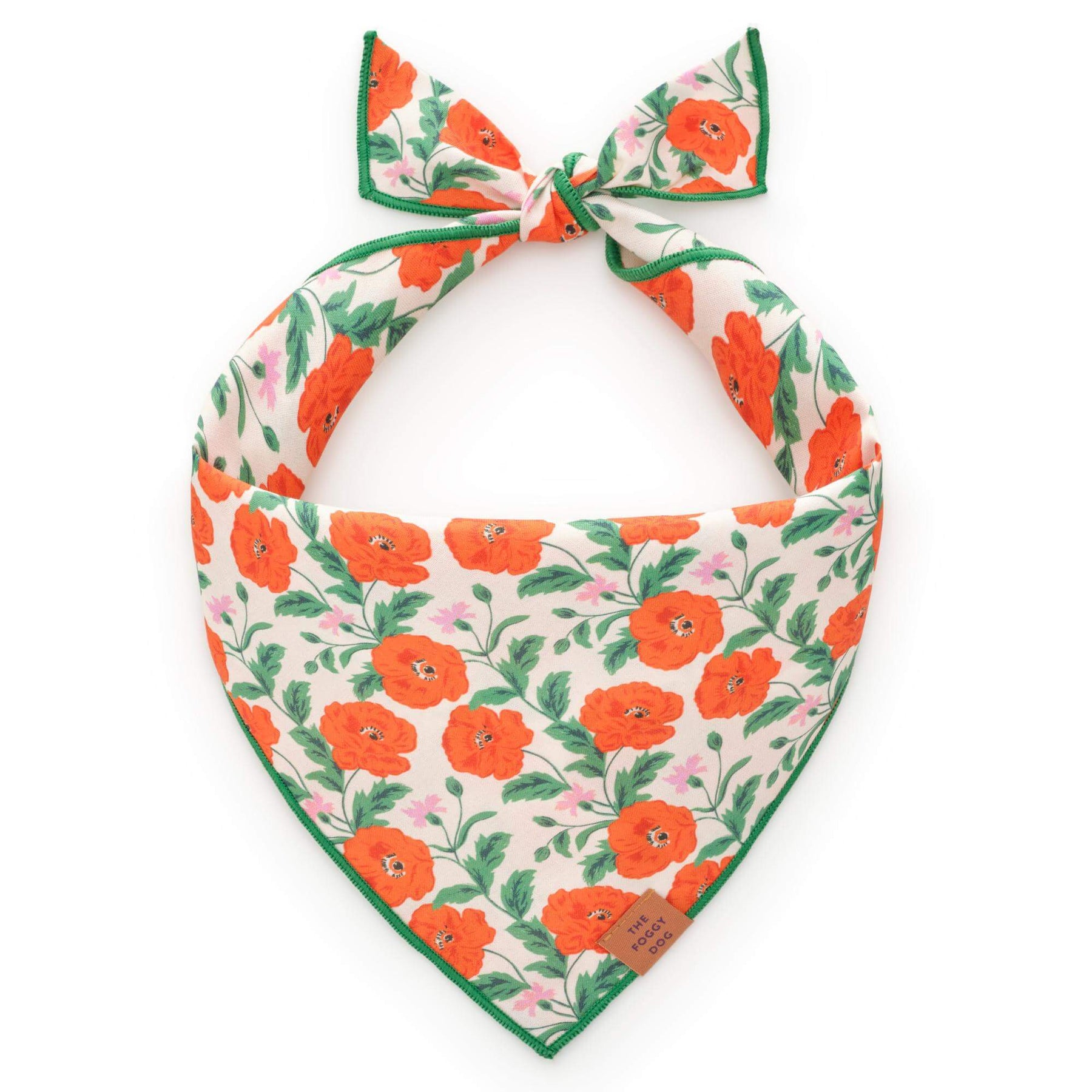 The Foggy Dog - Bandana Dog Golden Poppies