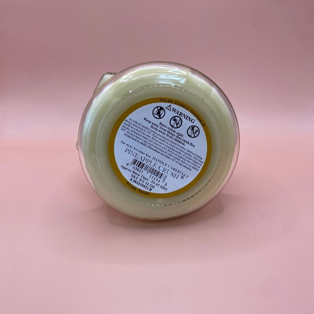 Tyler Candle Co -  Prestige Jar Pineapple Crush - Southern Agriculture 