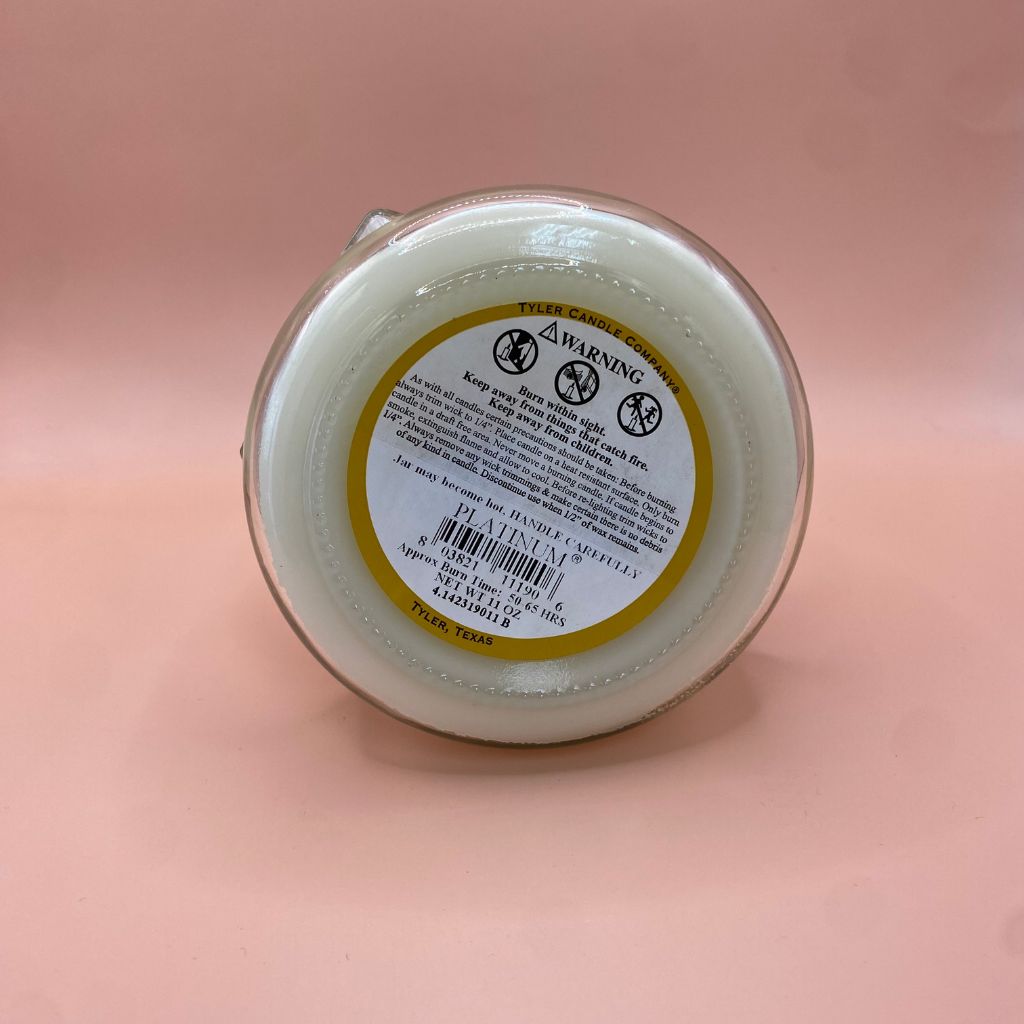 Tyler Candle Co -  Prestige Jar Platinum - Southern Agriculture 