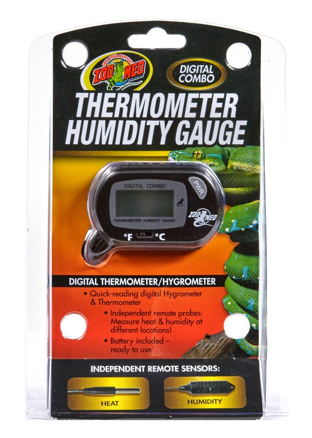 Zoo Med- Thermometer Humidity Gauge