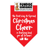 FunDog Bandanas - Dog Bandana The Best Way To Spread Christmas Cheer