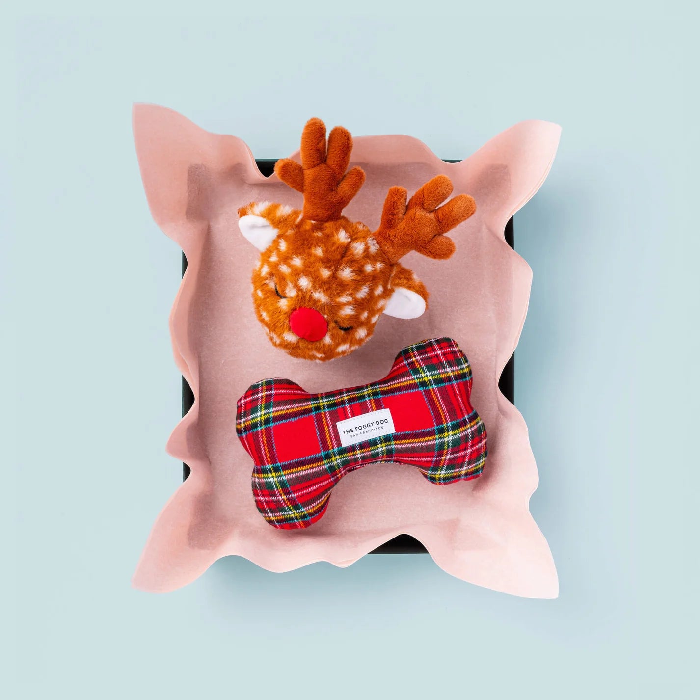 The Foggy Dog - Dog Toy Reindeer Interactive Snuffle