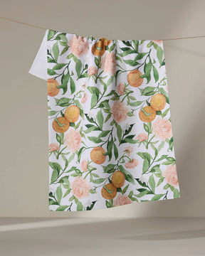 Geometry - Tea Towel Peony For Your