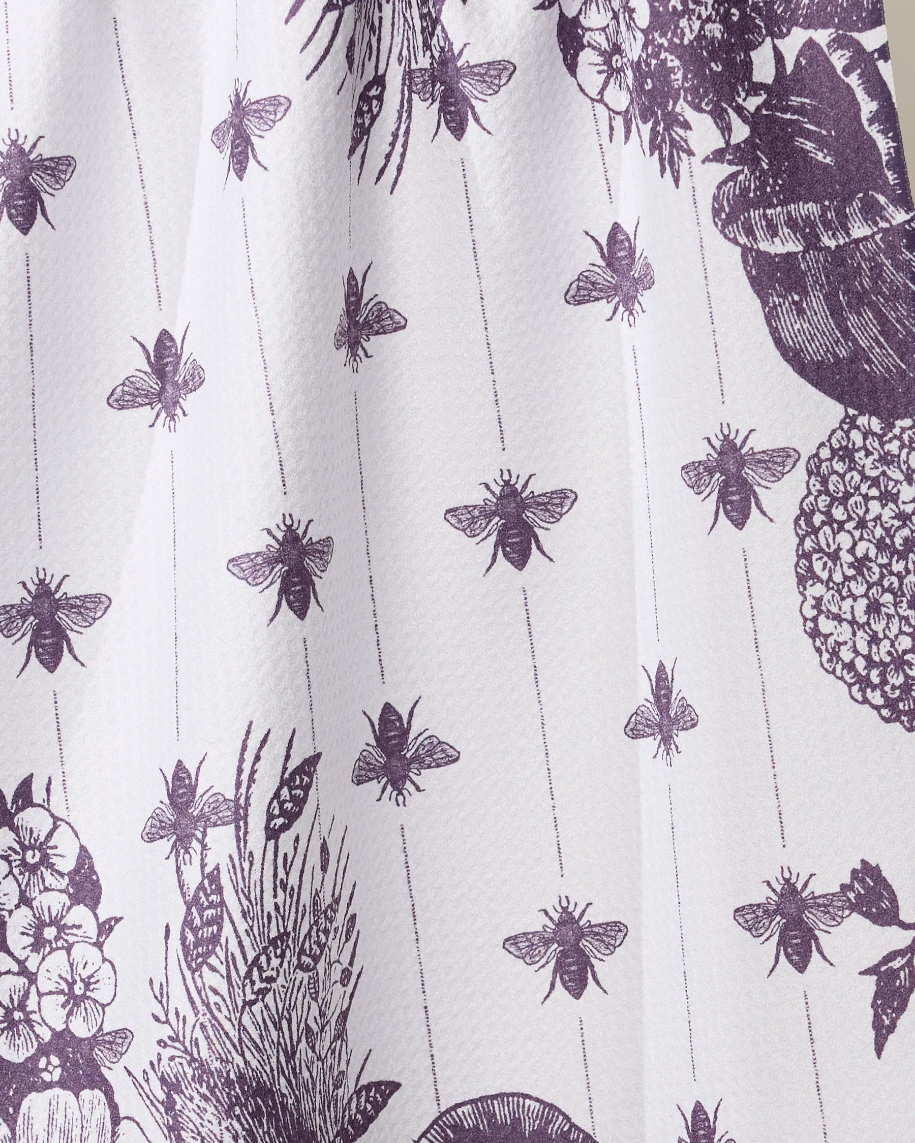 Geometry - Tea Towel Abeolles Noires