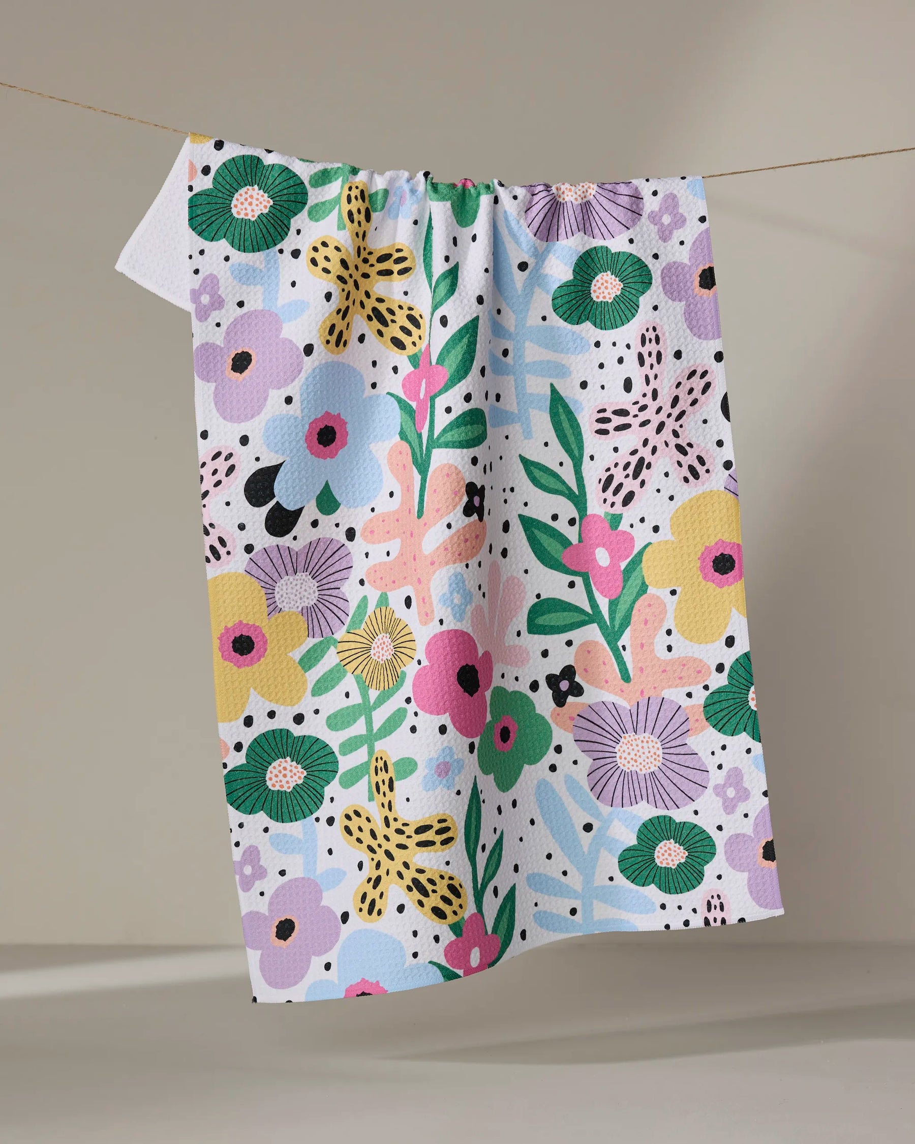Geometry - Tea Towel Abstract Botanicals