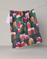 Geometry - Tea Towel Alpine Village