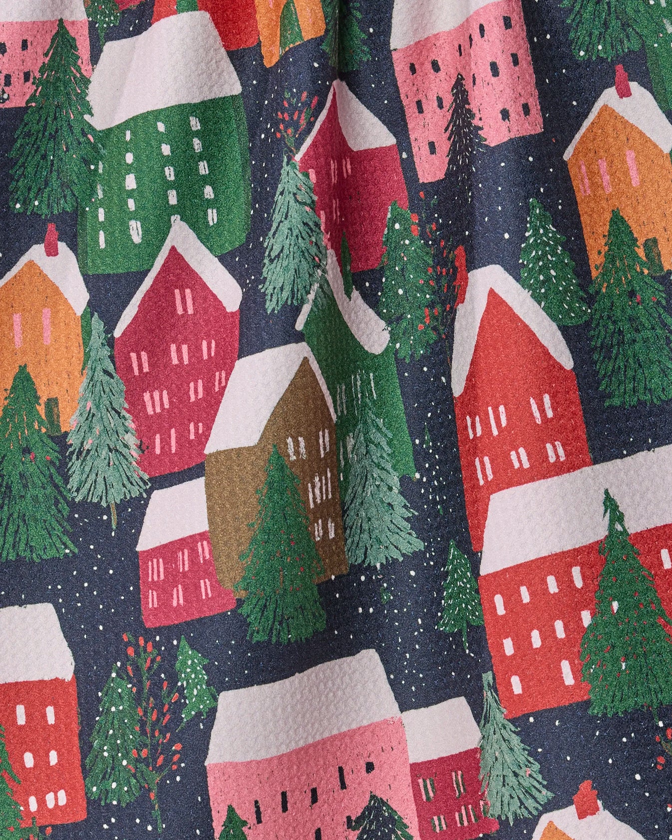 Geometry - Tea Towel Alpine Village