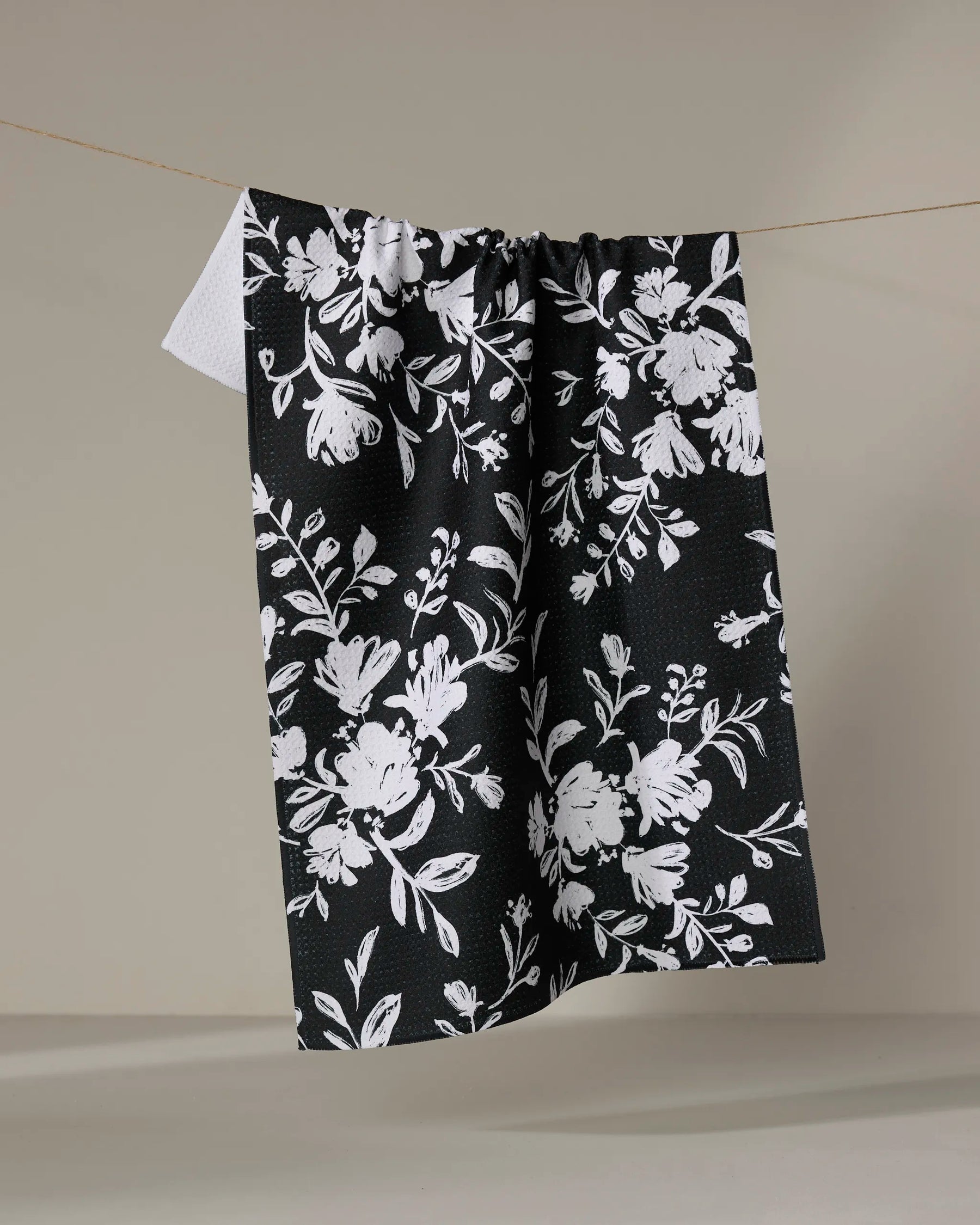 Geometry - Tea Towel Botanical Silhouette