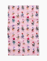 Geometry - Tea Towel Bows And Dots