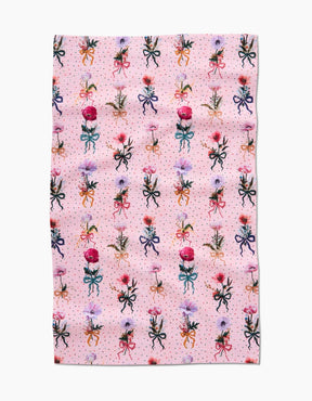 Geometry - Tea Towel Bows And Dots