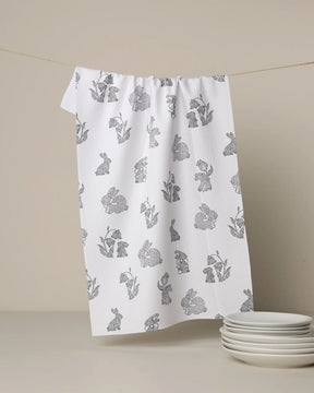 Geometry - Tea Towel Bunny Dots