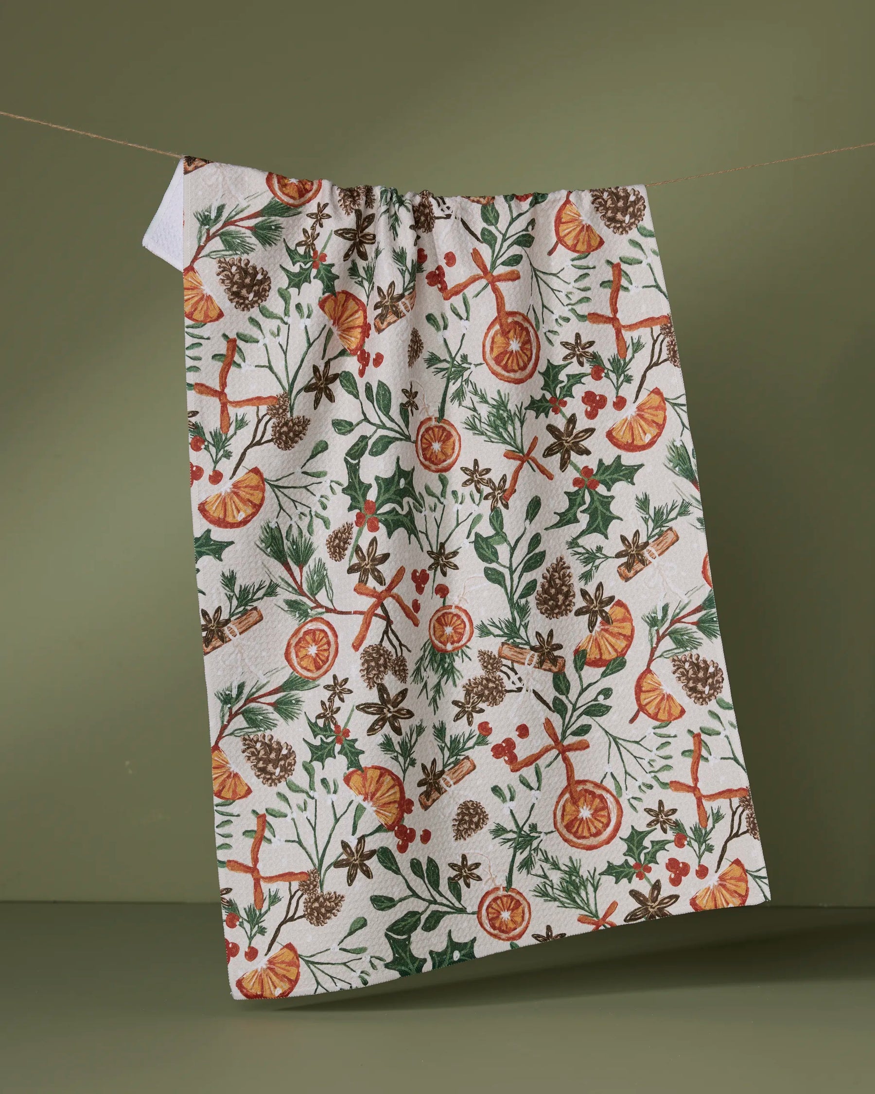Geometry - Tea Towel Canela