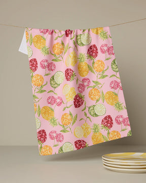 Geometry - Tea Towel Disco Fruits