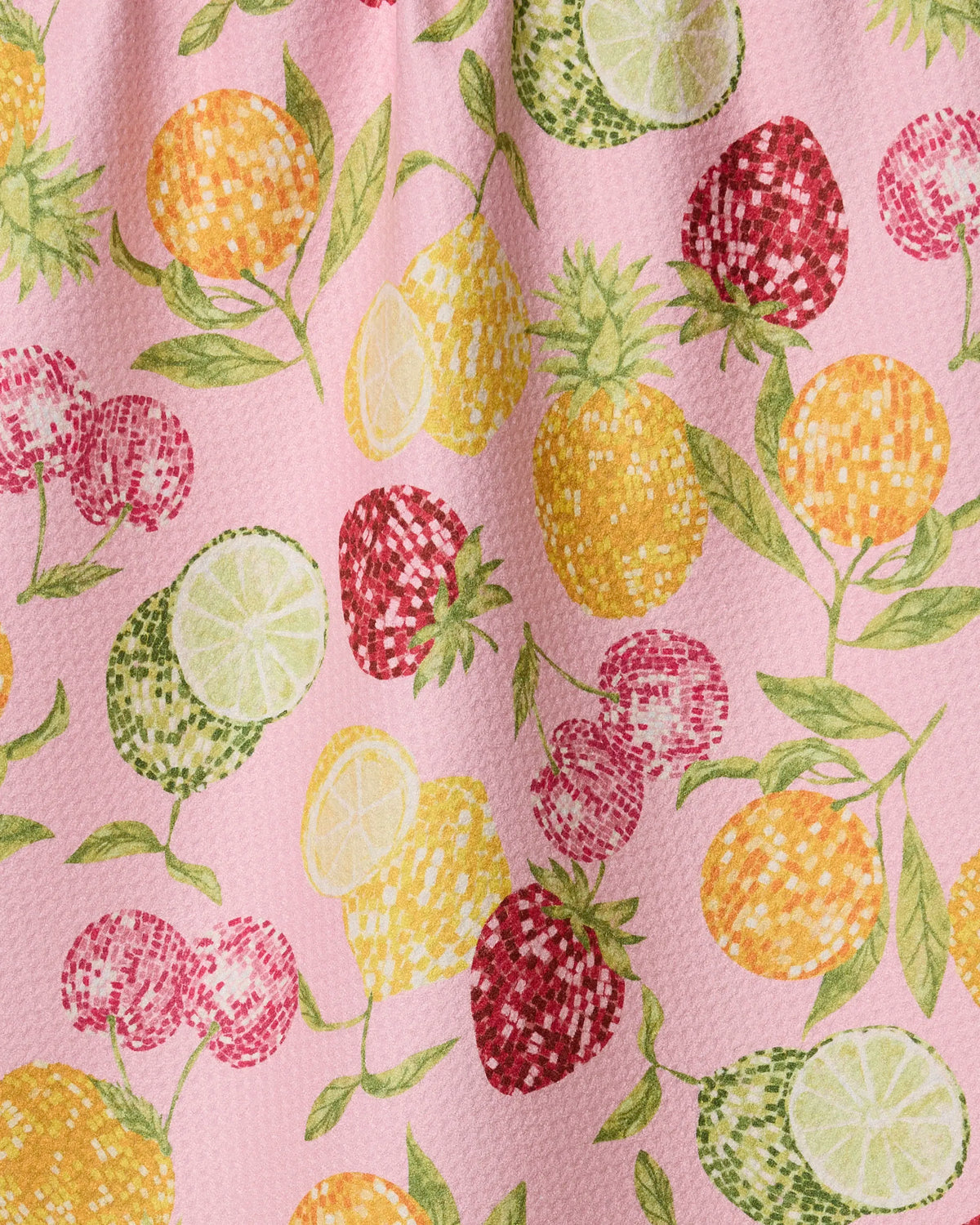 Geometry - Tea Towel Disco Fruits