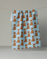 Geometry - Tea Towel Doodle Days Powder Blue