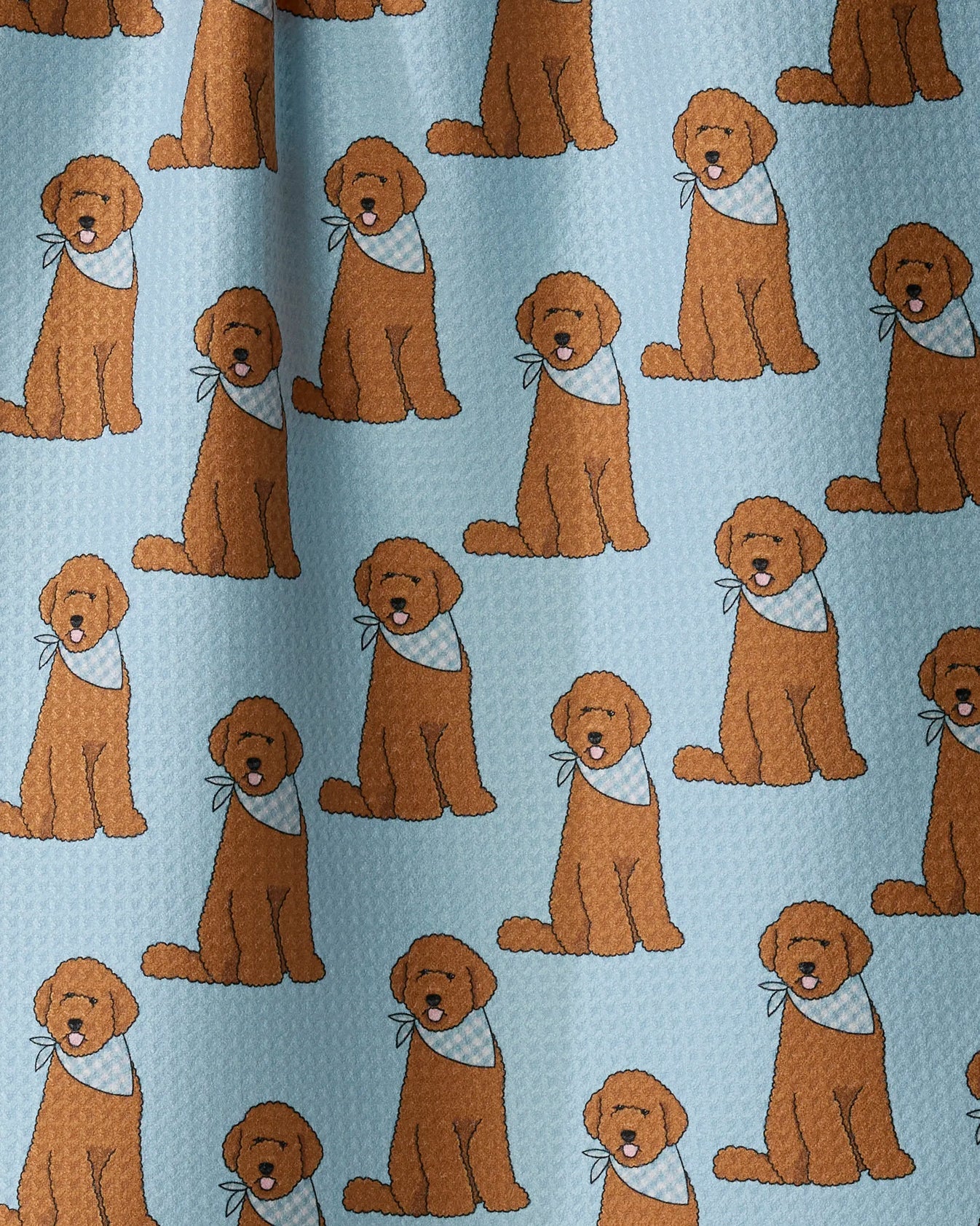 Geometry - Tea Towel Doodle Days Powder Blue