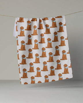 Geometry - Tea Towel Doodle Days Vanilla