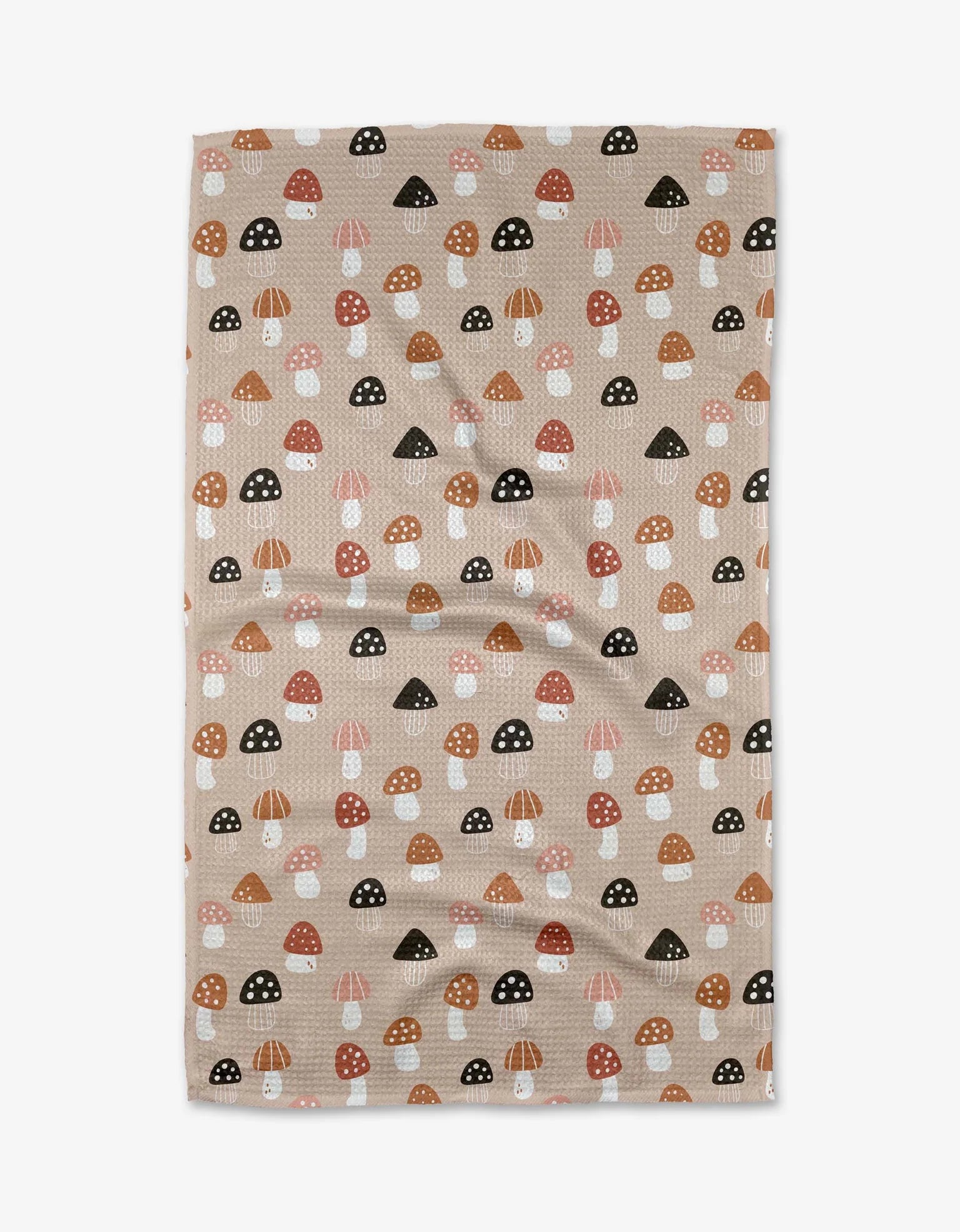 Geometry - Tea Towel Mushroom Harvest
