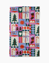 Geometry - Tea Towel Festive Christmas Quilt