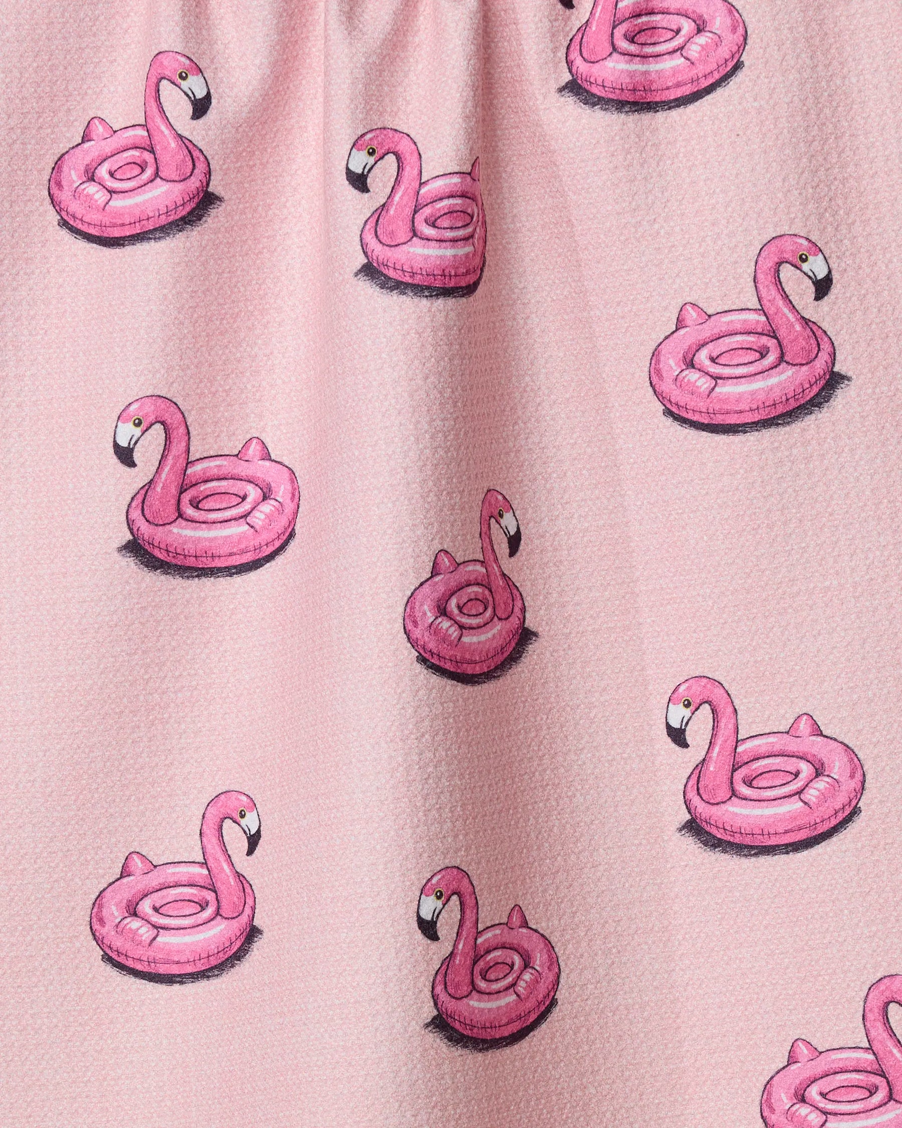 Geometry - Tea Towel Flamingo Floatie