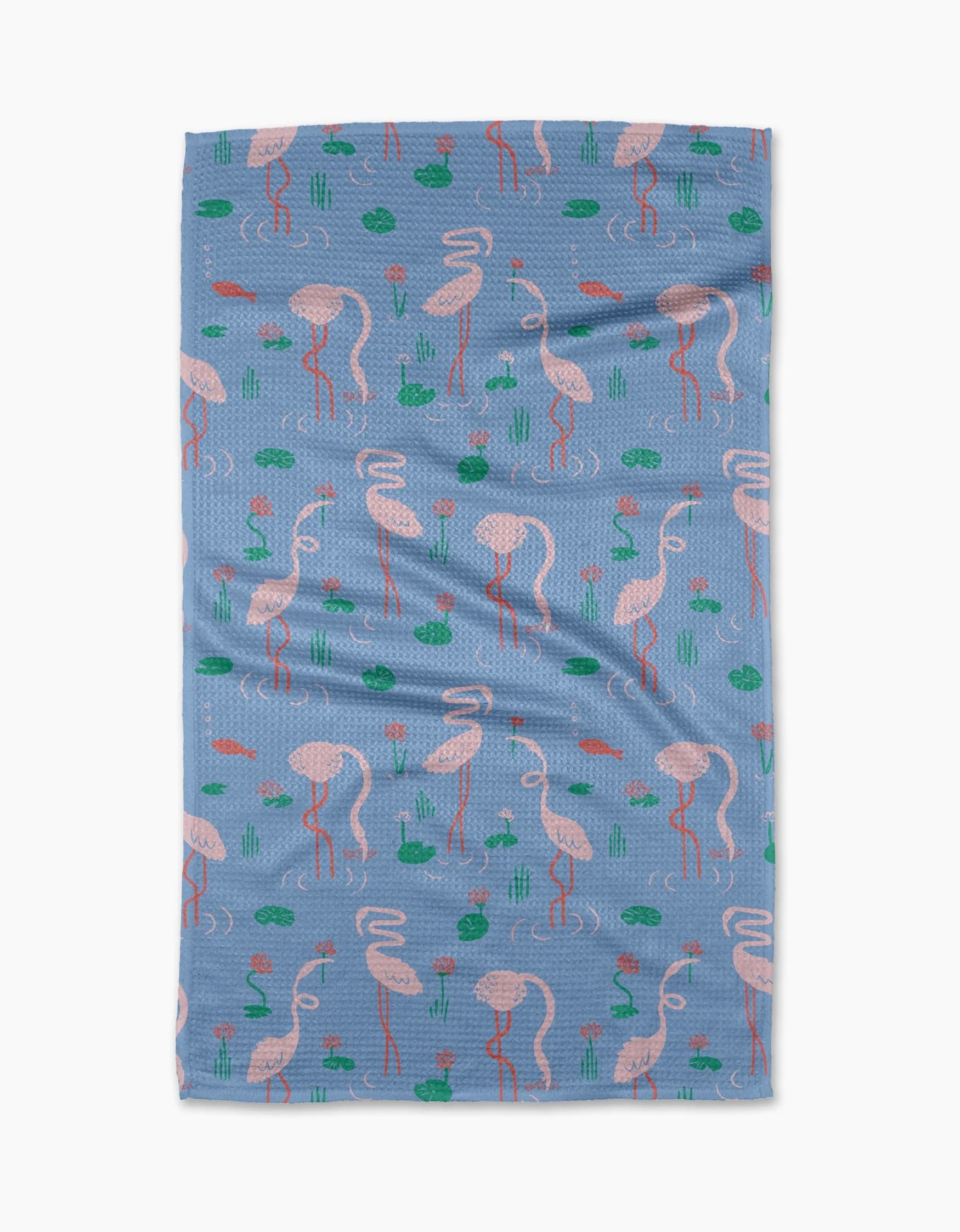Geometry - Tea Towel Flirty Flamingo