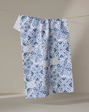 Geometry - Tea Towel Floral Medallions