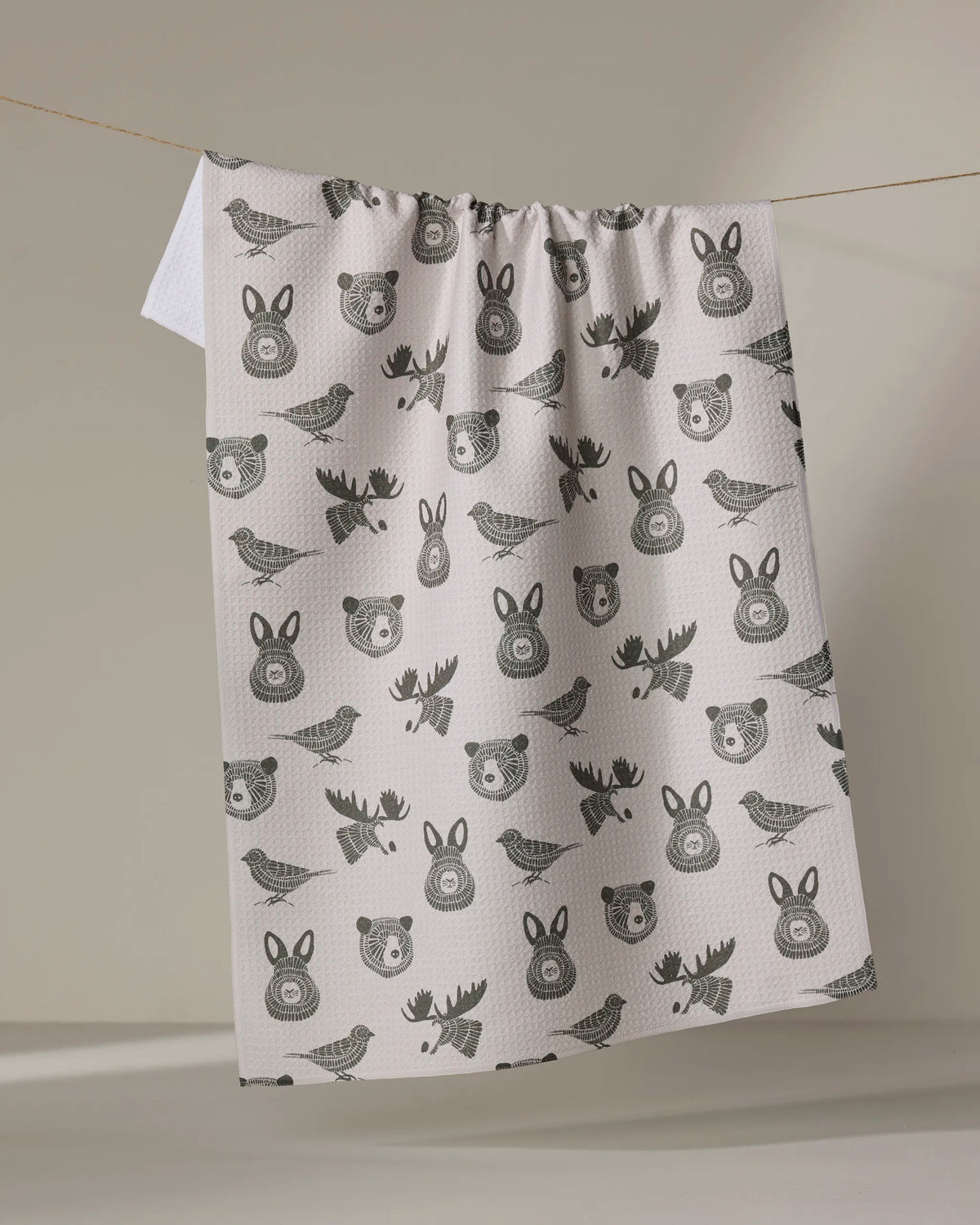 Geometry - Tea Towel Forest Animals