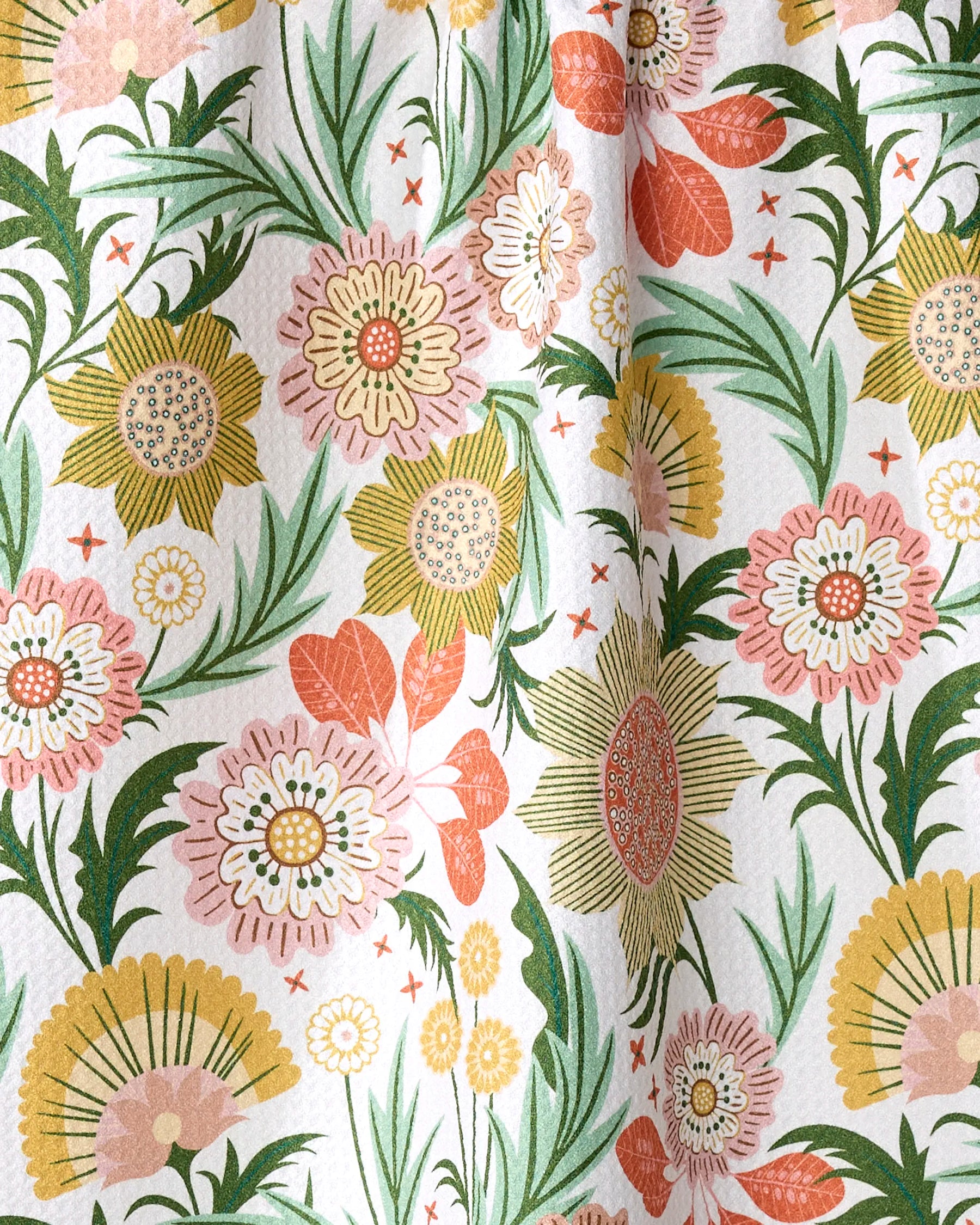 Geometry - Tea Towel Garden Dreams