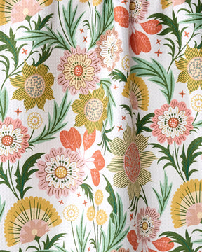 Geometry - Tea Towel Garden Dreams