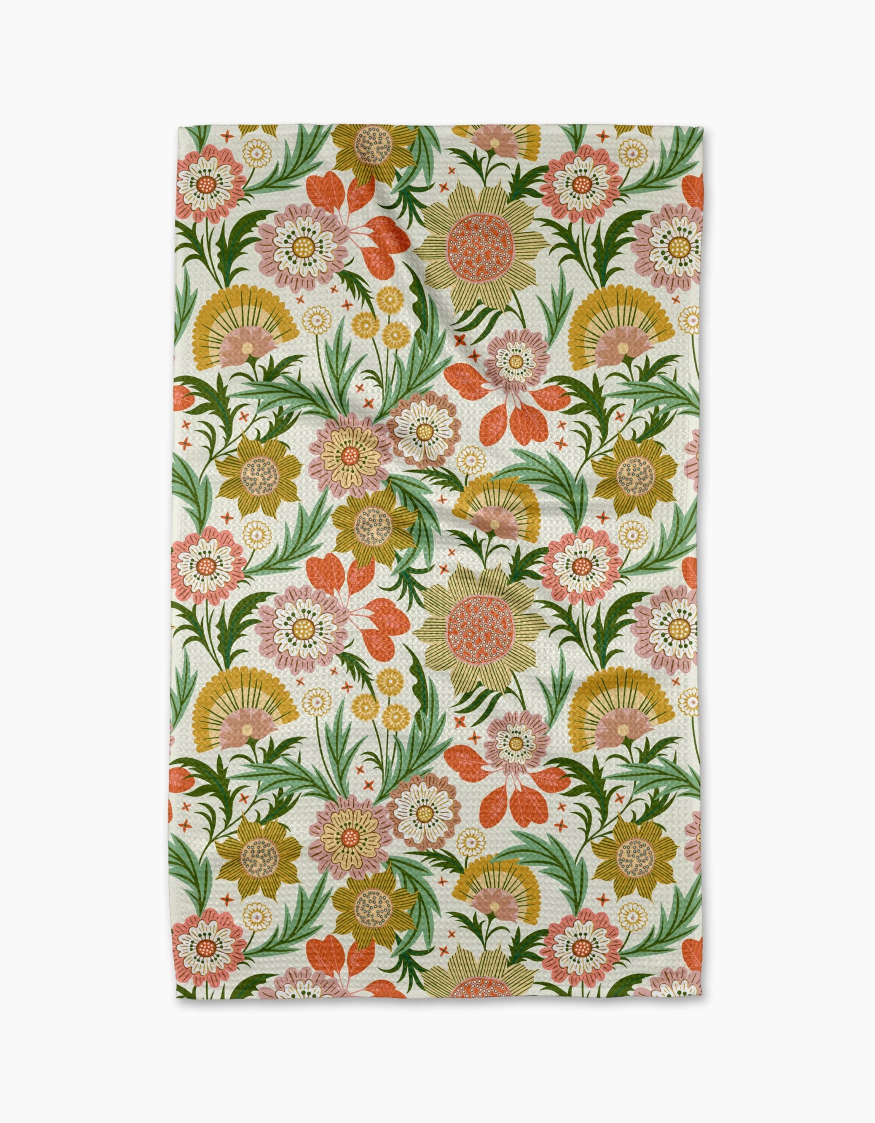 Geometry - Tea Towel Garden Dreams