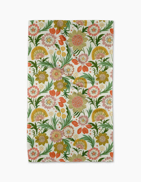 Geometry - Tea Towel Garden Dreams