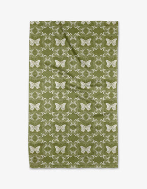 Geometry - Tea Towel Geometric Butterflies