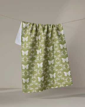 Geometry - Tea Towel Geometric Butterflies