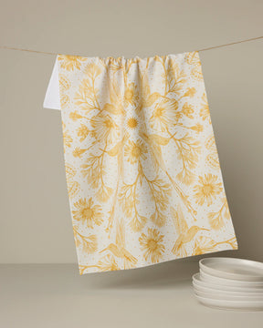 Geometry - Tea Towel Gilded Nectar