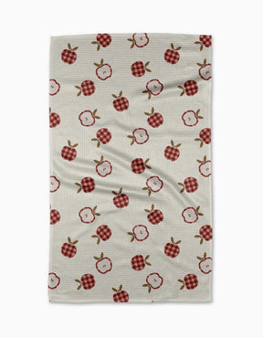 Geometry - Tea Towel Gingham Apples - Southern Agriculture 