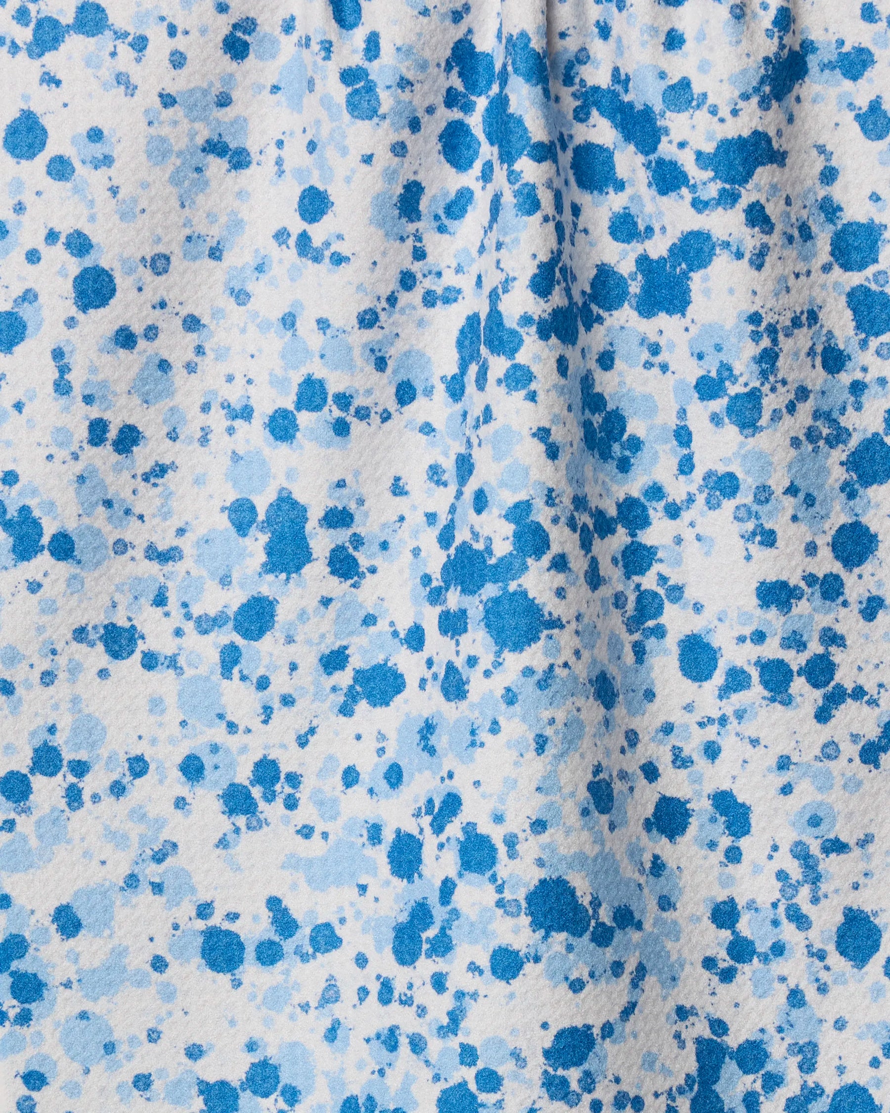 Geometry - Tea Towel Indigo Splash