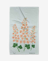 Geometry - Tea Towel July Delphinium