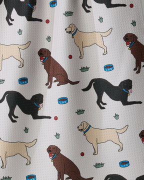 Geometry - Tea Towel Lab Pals Multi